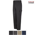 Red Kap Men's Industrial Cargo Pants with Snaps Miters - PT88