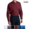 Edwards Men's Banded Collar Long Sleeve Shirt - 1396