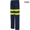 Red Kap PC20EV - Men's Enhanced Visibility Cotton Pant - Wrinkle-Resistant 