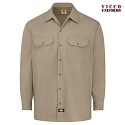 Dickies 5549 - Men's Heavyweight Shirt - Cotton, Long Sleeve