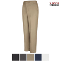 Red Kap Women's Side-Elastic Insert Work Pants - PT61