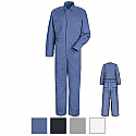 Red Kap CC16 100% Cotton Button Front Coveralls