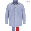 Bulwark SLU6 Men's Dress Uniform Shirt - Lightweight Flame-Resistant