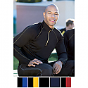 Ash City RADAR Men's North End Half-Zip Performance Long Sleeve Tops - 88187