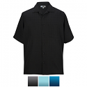 Edwards 1030 - Unisex Camp Shirt - Jacquard Batiste Short Sleeve