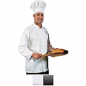 Edwards Unisex Classic Full Cut Long Sleeve Chef Coat - 3302