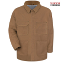 Bulwark JLC6 Men's Lineman's Coat - Brown Duck