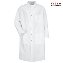 Red Kap KT50 White Full Cut Butcher Coat - KT50WH