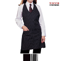 Edwards 9009 V-Neck Bib Apron with Pockets