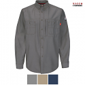 Bulwark QS42 Men's Uniform Shirt - iQ Series Endurance Collection Flame Resistant Long Sleeves