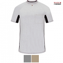Bulwark MPS4 Men's Base Layer Shirt - Flame Resistant Short Sleeve with Chest Pocket