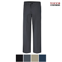 Dickies LP817 Men's Industrial Pants - Flat Front Comfort Waist