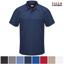 Red Kap Men's Performance Knit Flex Series Active Polo - SK92