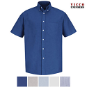 Red Kap SR60 Men's Executive Button-Down Short Sleeve Shirt