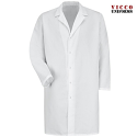 Red Kap KP38 Specialized Pocketless Lab Coat - KP38WH