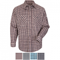 Bulwark SLD6 - Men's Plaid Uniform Shirt - Lightweight Flame Resistant