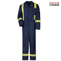 Bulwark CECT Men's Classic Coverall - Flame Resistant Reflective Trim