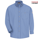 Bulwark SEG6 Men's 5.25 oz Button Front Dress Uniform Long Sleeve Shirt