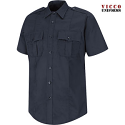 Horace Small HS1715 - Unisex Shirt - Button Front Cotton Short Sleeve
