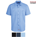 Dickies LS516 Men's Industrial WorkTech Performance Shirt - Short Sleeve Ventilated