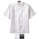 Edwards Mid Weight Short Sleeve 12 Button Chef Coat - 3331