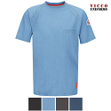 Bulwark QT30 Men's Comfort Knit T-Shirt - iQ Series Flame Resistant Short Sleeve