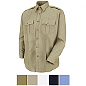 Horace Small Men's Sentry Plus Long Sleeve Shirt With Zipper - HS114