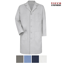 Red Kap KP14 Men's Front 5-Button Lab Coat