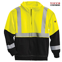 Red Kap HJ10 Hi-Visibility Performance Work Hoodie - Type R Class 2