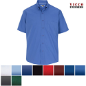 Edwards Poplin Short Sleeve Shirt - 1245