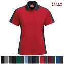 Red Kap SK53 Women's Polo - Performance Knit Short Sleeve Two-Tone