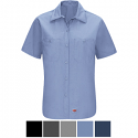 Red Kap SX21 -  Women's Mimix Work Shirt - Short Sleeve