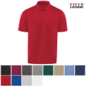 Red Kap SK98 Men's Pocket Polo - Short Sleeve Performance Knit